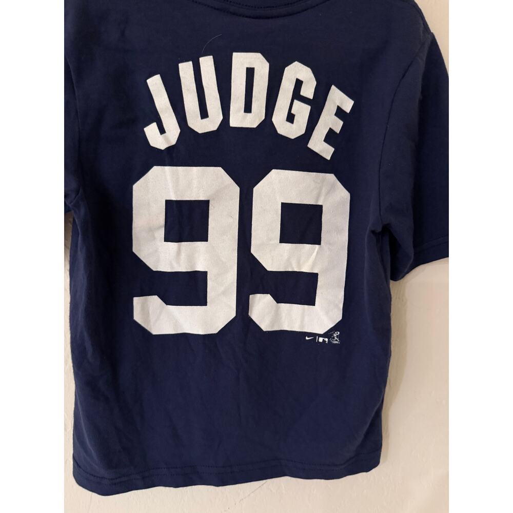 New York Yankees Kids Aaron Judge Nike T-shirt -Size 4-NWOT - Picture 3 of 4